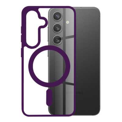 Husa pentru Samsung Galaxy S24 - Techsuit MagSafe Pro - Purple - 1