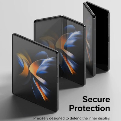 Folie Samsung Galaxy Z Fold4 Ringke Dual Easy Film Full Coverage, transparenta - 3