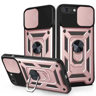 Husa pentru iPhone 7 Plus / 8 Plus - Techsuit CamShield Series - Rose Gold - 1