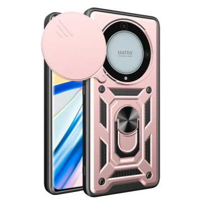 Husa pentru Honor Magic5 Lite - Techsuit CamShield Series - Rose Gold - 1