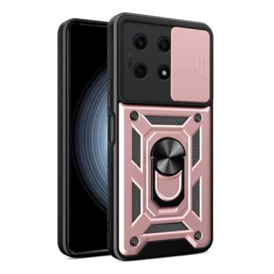 Husa pentru Honor X8a - Techsuit CamShield Series - Rose Gold - 1