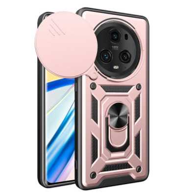 Husa pentru Honor Magic5 Pro - Techsuit CamShield Series - Rose Gold - 1