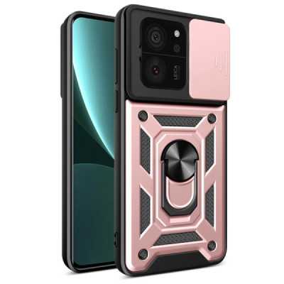 Husa pentru Xiaomi 13T / 13T Pro - Techsuit CamShield Series - Rose Gold - 1