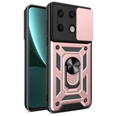 Husa pentru Xiaomi Redmi Note 13 5G - Techsuit CamShield Series - Rose Gold - 1