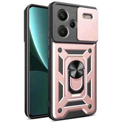 Husa pentru Xiaomi Redmi Note 13 Pro+ 5G - Techsuit CamShield Series - Rose Gold - 1