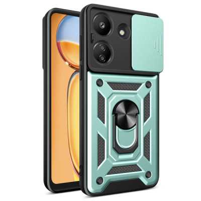 Husa pentru Xiaomi Redmi 13C 4G / Poco C65 - Techsuit CamShield Series - Green - 1