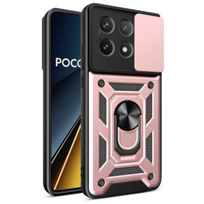 Husa pentru Xiaomi Poco X6 Pro - Techsuit CamShield Series - Rose Gold - 1