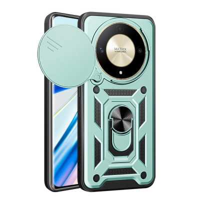 Husa pentru Honor Magic6 Lite - Techsuit CamShield Series - Green - 1