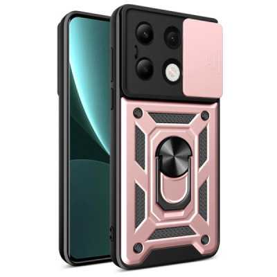 Husa pentru Xiaomi Redmi Note 13 4G - Techsuit CamShield Series - Rose Gold - 1