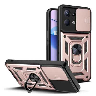 Husa pentru Motorola Edge 50 Pro - Techsuit CamShield Series - Rose Gold - 1