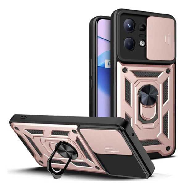 Husa pentru Motorola Edge 50 Pro - Techsuit CamShield Series - Rose Gold