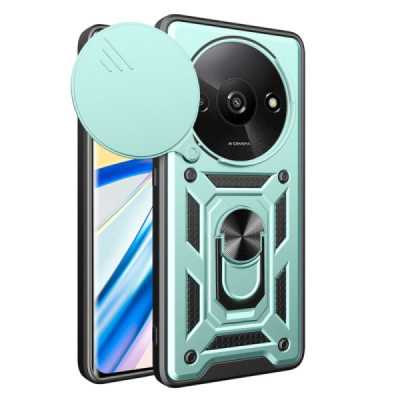 Husa pentru Xiaomi Redmi A3 - Techsuit CamShield Series - Green - 1