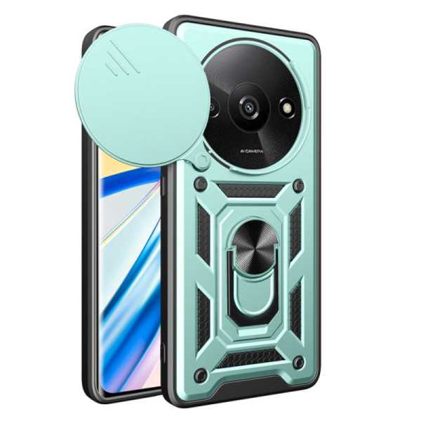 Husa pentru Xiaomi Redmi A3 - Techsuit CamShield Series - Green