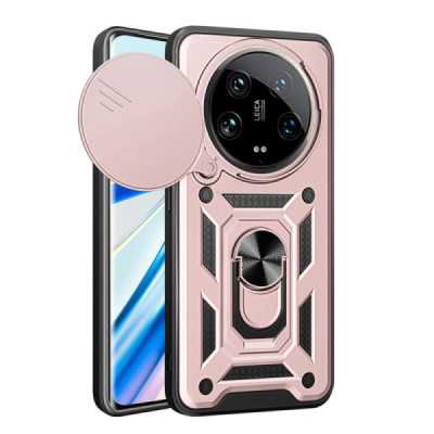 Husa pentru Xiaomi 14 Ultra - Techsuit CamShield Series - Rose Gold - 1