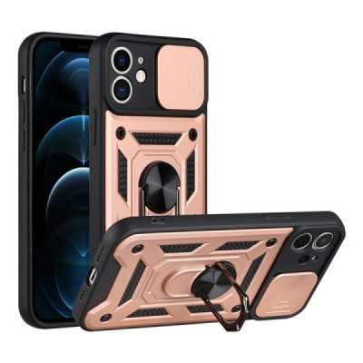 Husa pentru iPhone 11 - Techsuit CamShield Series - Rose Gold - 1