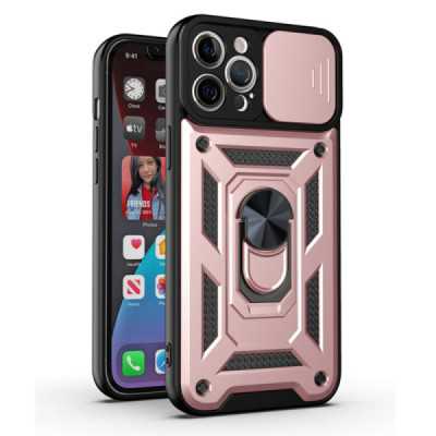 Husa pentru iPhone 11 Pro - Techsuit CamShield Series - Rose Gold - 1