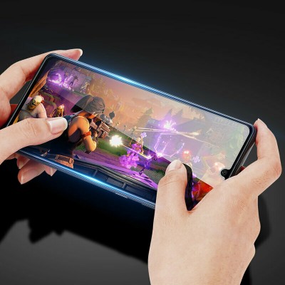 Folie Sticla Samsung Galaxy A32 4G Dux Ducis Tempered Glass - Negru - 2 Folie Sticla Samsung Galaxy A32 4G Dux Ducis Tempered Glass - Negru - 2