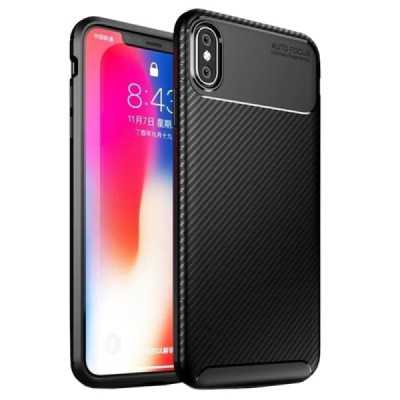 Husa pentru iPhone XS Max - Techsuit CarbonFiber - Black - 1