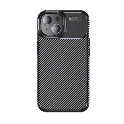 Husa pentru iPhone 13 - Techsuit CarbonFiber - Black - 4