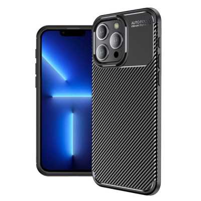 Husa pentru iPhone 13 Pro Max - Techsuit CarbonFiber - Black - 1