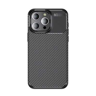 Husa pentru iPhone 13 Pro Max - Techsuit CarbonFiber - Black - 2