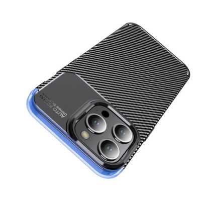 Husa pentru iPhone 14 Pro - Techsuit CarbonFiber - Black - 4