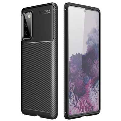 Husa pentru Samsung Galaxy S20 FE / S20 FE 5G - Techsuit CarbonFiber - Black - 1