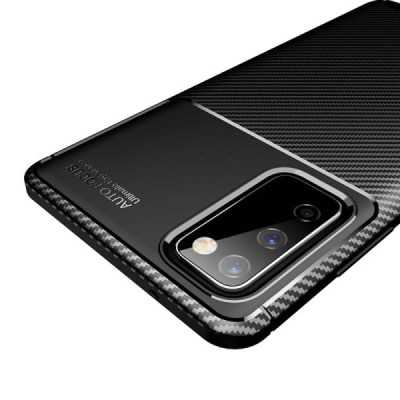 Husa pentru Samsung Galaxy S20 FE / S20 FE 5G - Techsuit CarbonFiber - Black - 6