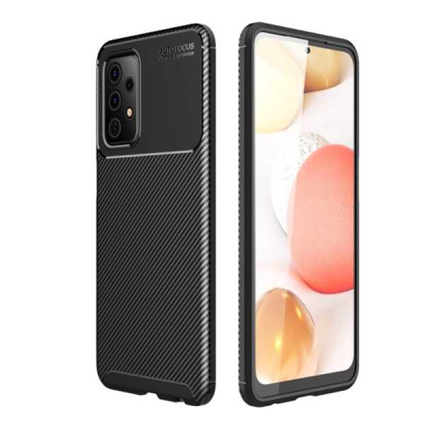 Husa pentru Samsung Galaxy A52 4G / A52 5G / A52s 5G - Techsuit CarbonFiber - Black