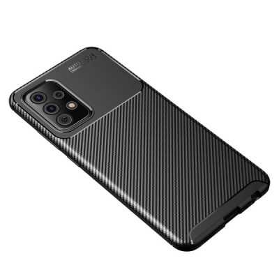 Husa pentru Samsung Galaxy A52 4G / A52 5G / A52s 5G - Techsuit CarbonFiber - Black - 4