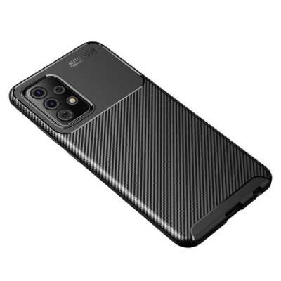 Husa pentru Samsung Galaxy A52 4G / A52 5G / A52s 5G - Techsuit CarbonFiber - Black - 5