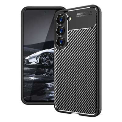 Husa pentru Samsung Galaxy S23 - Techsuit CarbonFiber - Black - 1