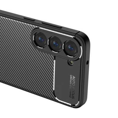 Husa pentru Samsung Galaxy S23 - Techsuit CarbonFiber - Black - 2