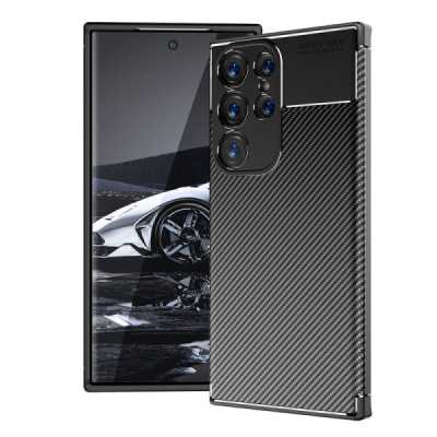 Husa pentru Samsung Galaxy S23 Ultra - Techsuit CarbonFiber - Black - 1