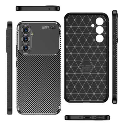 Husa pentru Samsung Galaxy A54 - Techsuit CarbonFiber - Black - 3