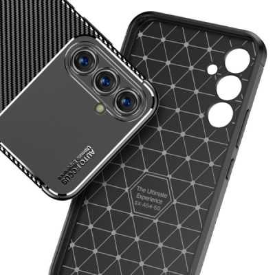 Husa pentru Samsung Galaxy A54 - Techsuit CarbonFiber - Black - 5