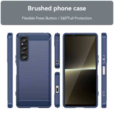 Husa pentru Honor X7b / X7b 5G / 90 SMART - Techsuit Carbon Silicone - Blue - 4