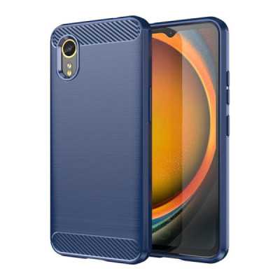 Husa pentru Samsung Galaxy Xcover7 - Techsuit Carbon Silicone - Blue - 1