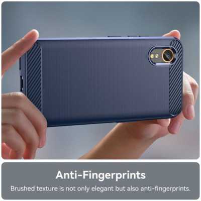 Husa pentru Samsung Galaxy Xcover7 - Techsuit Carbon Silicone - Blue - 3