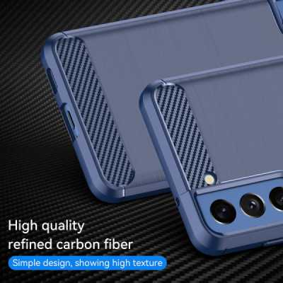 Husa pentru Samsung Galaxy S20 FE / S20 FE 5G - Techsuit Carbon Silicone - Blue - 5