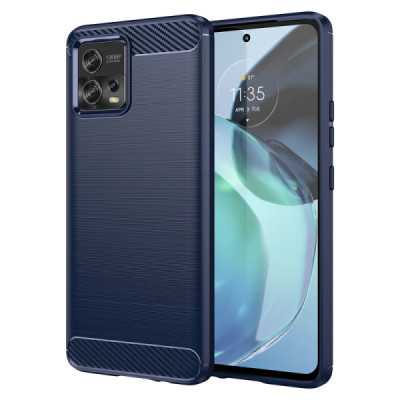 Husa pentru Xiaomi Redmi Note 12 Pro 5G / Poco X5 Pro - Techsuit Carbon Silicone - Blue - 1