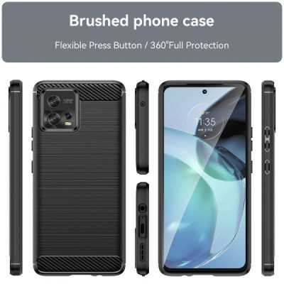 Husa pentru Xiaomi Redmi Note 12 Pro 5G / Poco X5 Pro - Techsuit Carbon Silicone - Blue - 2