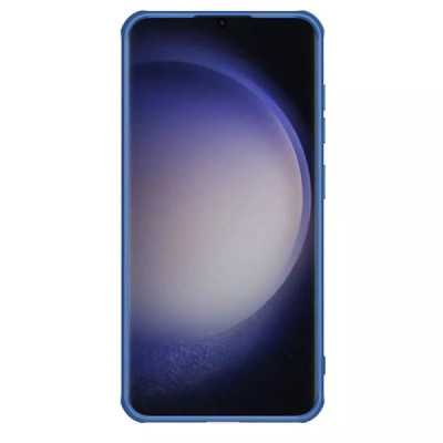 Husa pentru Samsung Galaxy S24 Plus - Nillkin Super Frosted Shield Pro - Blue - 2