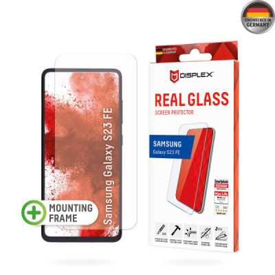 Folie pentru Samsung Galaxy S23 FE - Displex Real Glass 2D - Clear - 1