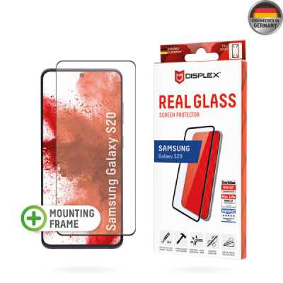 Folie pentru Samsung Galaxy S20 4G / S20 5G - Displex Real Glass 3D - Clear - 1