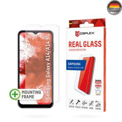 Folie pentru Samsung Galaxy A14 4G / A14 5G - Displex Real Glass 2D - Clear - 1