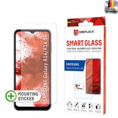 Folie pentru Samsung Galaxy A14 4G / A14 5G - Displex Smart Glass - Clear - 1