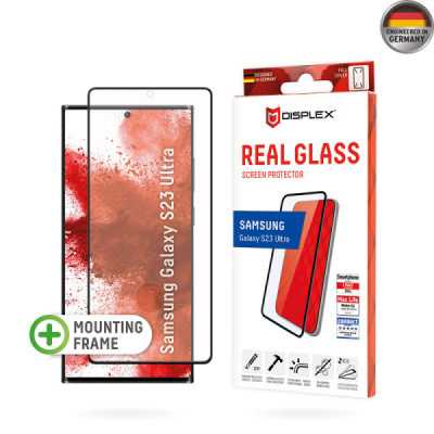 Folie pentru Samsung Galaxy S23 Ultra - Displex Real Glass 3D - Clear - 1