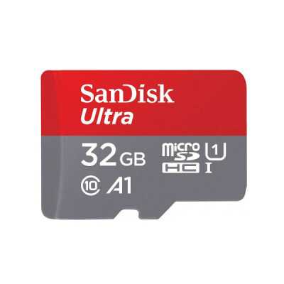 Card de Memorie, 32GB - SanDisk Ultra (SDSQUA4-032G-GN6MN) - Red / Gray - 1