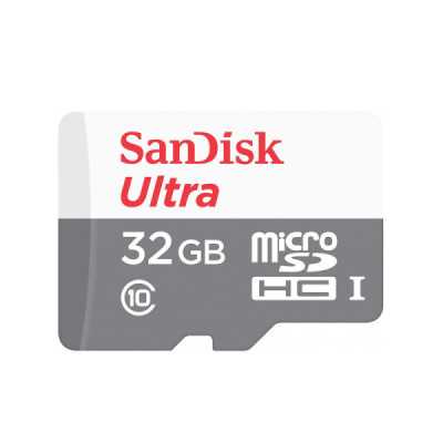 Card de Memorie, 32GB - SanDisk Ultra (SDSQUNR-032G-GN3MN) - White / Gray - 1